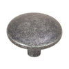 Hardware House 599506 Round Cabinet Knob, Antique Pewter 1 1/4 inch