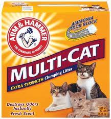 Arm & Hammer Multi-Cat Extra Strength Scented Clumping Litter