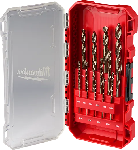 Milwaukee RED HELIX™ Cobalt Drill Bit Set – 15PC (15 PC)