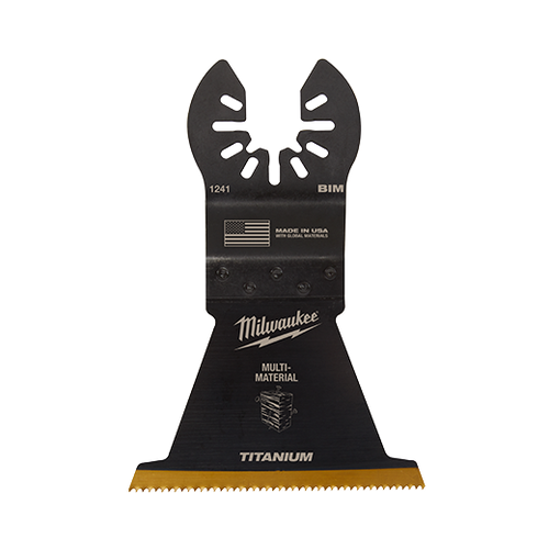 Milwaukee® Open-Lok™ 2 1/2 Titanium Enhanced Bi-Metal Multi-Material Blade 1pk