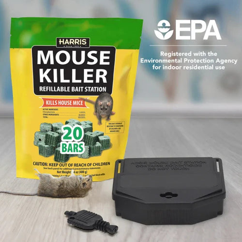 Harris Mouse Killer Refillable Bait Station