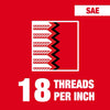 Milwaukee 1-7/16 Hex Threading Dies