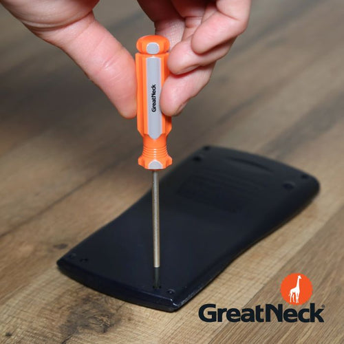GreatNeck 73100 #0 x 1.5 Inch Phillips Round Shank Screwdriver