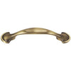 Hardware House 643262 Spoon Cabinet Pull, Antique Brass