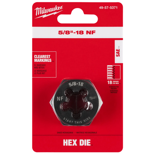 Milwaukee 1-7/16 Hex Threading Dies