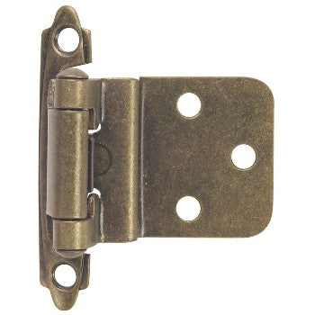 Hardware House 644492 Inset Cabinet Hinge, Antique Brass