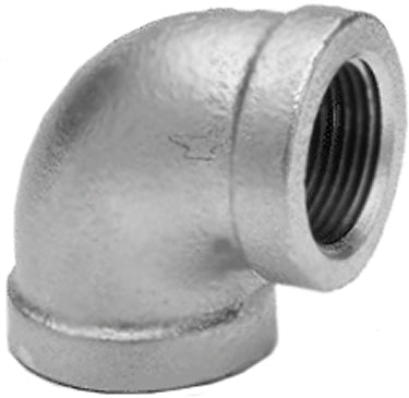 E90-4 ELBOW 4 GALV 90DEG