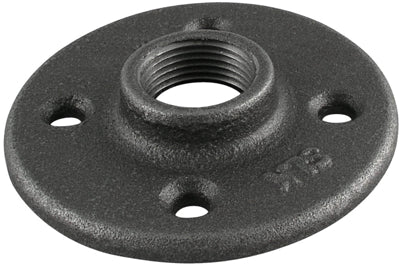 F-34 FLANGE 3/4 BLACK FLOOR