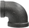 RE-112 ELBOW 1X1/2 BLACK REDUCING