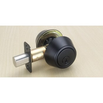 Hardware House/Locks 253925 25-3925 CP Black K3 Double Deadbolt