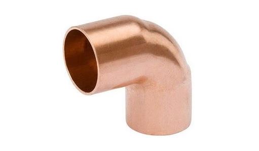 JMF Pipe Fittings Wrot Copper Reducing Elbow CXC 90 Degree