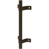 Delaney Hardware 7-3/4 in. Black Barn Door Hardware Tubular H32 Pull Handle,