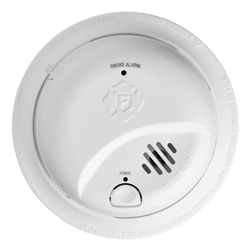 First Alert SMI100 Battery-Operated Smoke Alarm (1.9 in H x 5.4 in L x 5.4 in W)