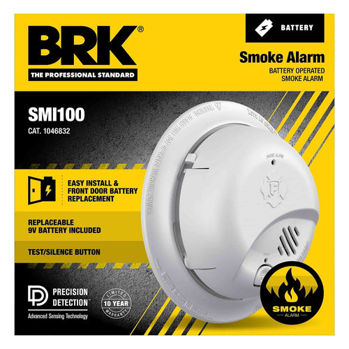 BRK 1046832 Battery-Operated Smoke Alarm (Battery Operated)