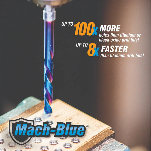 Spyder Mach-Blue™ Armor Plated Drill Bits