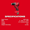 Milwaukee M18™ Compact Brushless 1/2 Drill/ Driver (18 Volt)