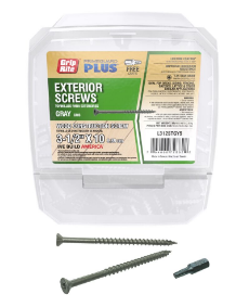 PrimeSource Grip-Rite® Premium Exterior Coated Screws (10 gauge 4)