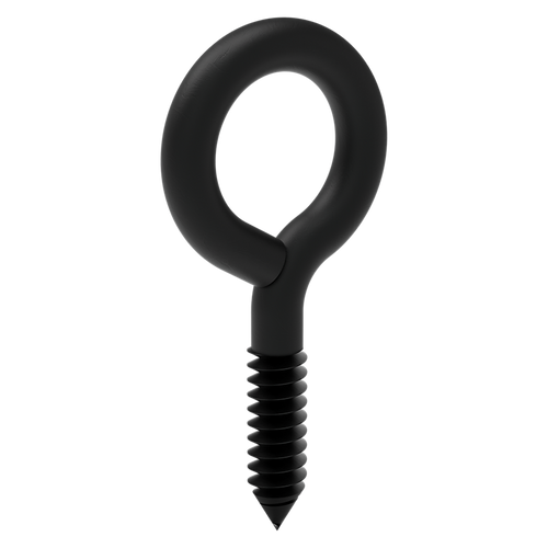 National Hardware Screw Eyes #8, 1-5/8, Storm Shine