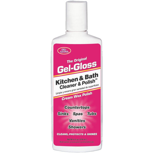 Gel-Gloss 8 Oz. Kitchen & Bath Metal Cleaner & Polish