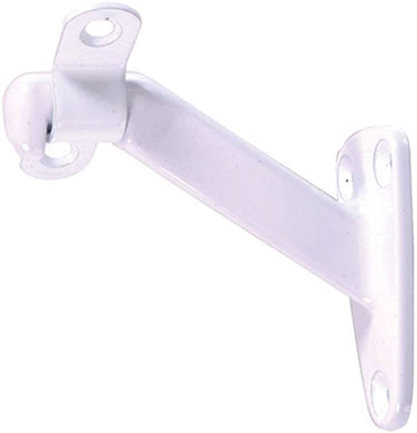 WHITE HANDRAIL BRCKT