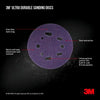 3M Ultra Durable 5 in. Ceramic Hook and Loop Sanding Disc 80 Grit Universal Hole Power, DISC5IN5PK80