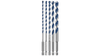 Bosch 5 pc. BlueGranite™ Turbo Carbide Hammer Drill Bits Set