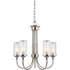Hardware House 209069 Lexington Chandelier, 5 Light ~ Satin Nickel