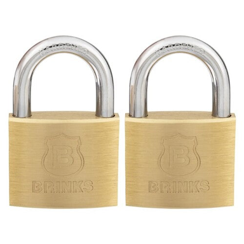 Brinks 40mm Brass Body Padlock