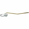 Plumb Pak PP836-31 Front Mount Flush Lever For Mansfield Card, Polished Brass