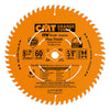CMT Orange Tools ITK Plus Finish Sliding Compound Miter Circular Saw Blades 12 x 72 Teeth, 10° Atb+shear