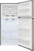 Frigidaire 13.9 Cu. Ft. Top FFHT1425VV Brushed Steel Freezer Refrigerator