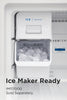 Frigidaire 13.9 Cu. Ft. Top FFHT1425VV Brushed Steel Freezer Refrigerator