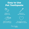 Oxyfresh Premium Pet Toothpaste - Best Way To Clean Pet Teeth & Remove Plaque with Finger Brush