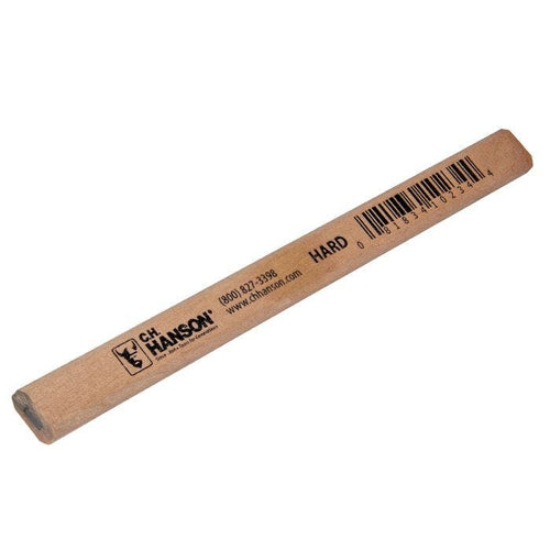 C.H. Hanson Carpenter Pencil-Hard Lead Raw Basswood
