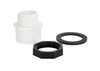 Camco WH Drain Pan Alum Short w/PVC Fitting (E/F)