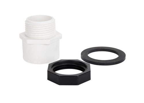 Camco WH Drain Pan Alum Short w/PVC Fitting (E/F)