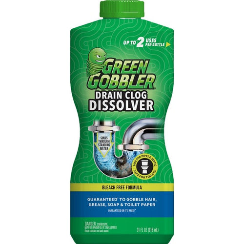 Green Gobbler Liquid Drain Clog Dissolver