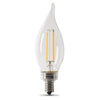 Feit Electric 3.3W (40W Replacement) Soft White (2700K) BA10 Dimmable Enhance LED Filament Bulb