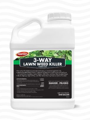 Control Solutions 3-Way Lawn Weed Killer