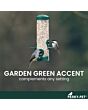 Perky-Pet Green 2-in-1 Tube Bird Feeder