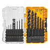 Dewalt DWA1184 Black & Gold Metal Drill Bits