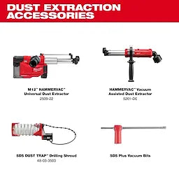 Milwaukee M18™ Brushless 1” SDS Plus D-Handle Rotary Hammer
