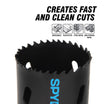 600113CF 6-5/8 Bi-Metal Hole Saw Rapid Core Eject™