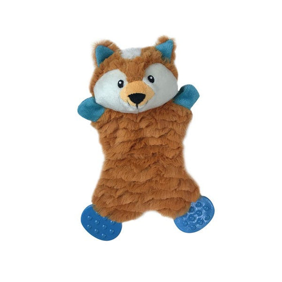 PetEdge Pet Park Blvd Flatties - Fox Dog Toys