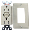 Genmax GFCI Wall Receptacle 15A Ivory