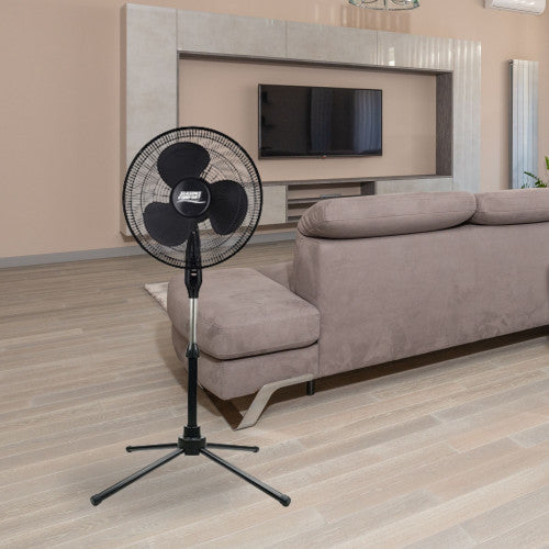 Seasons Comfort Seasons Comfort 18 Inch Oscillating Pedestal Fan, 3 Speeds, Adjustable Height