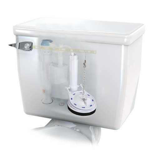 Danco Universal Water-Saving 3-inch Toilet Flush Valve