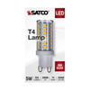 Satco Products S11234 5W/LED/G9/830/CL/120V/DIM