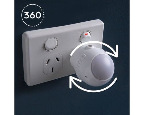 Dreambaby Swivel Auto-Sensor LED Night Light