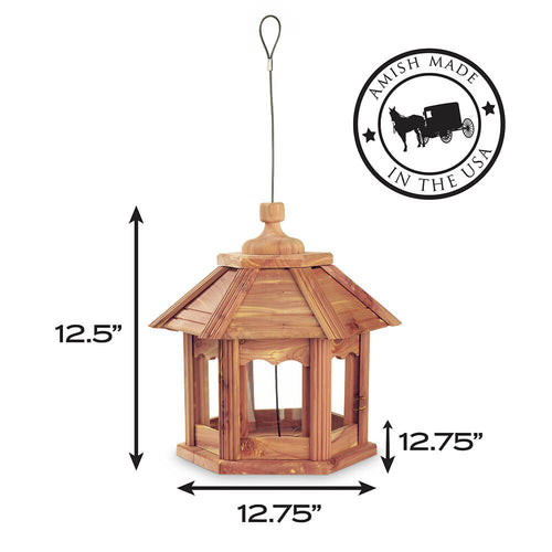 Pennington Pennington Cedar Gazebo Bird Feeder